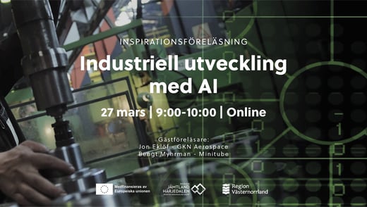 Eventbild föreläsning industriell AI