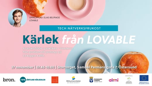 Nätverksfrukost med LOVABLE 27 november